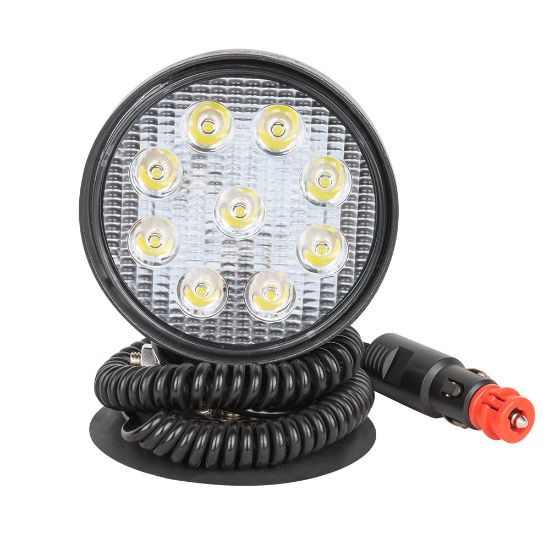 Imagem de FOCO AUXILIAR LED, REDONDO, LUZ CONCENTRADA, BASE MAGNETICA