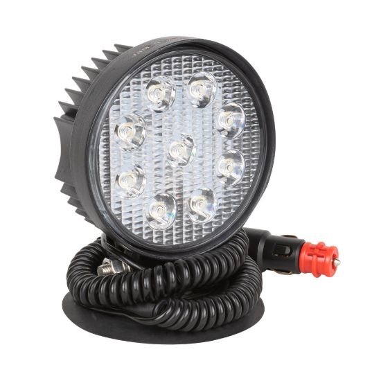Imagem de FOCO AUXILIAR LED, REDONDO, LUZ CONCENTRADA, BASE MAGNETICA