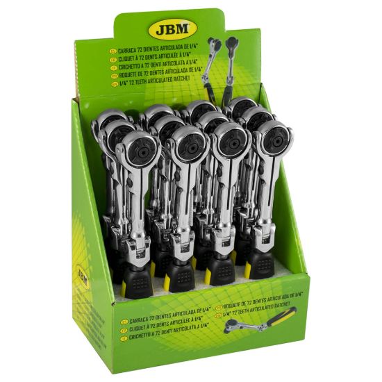 Imagem de ROQUETE DE 72 DENTES ARTICULADO PEQUENO  1/4 175MM