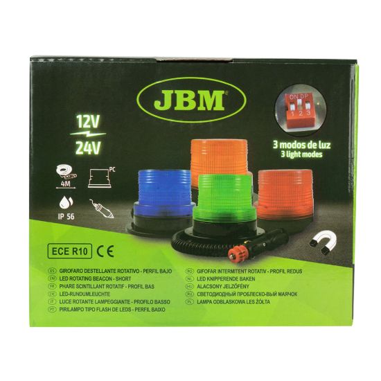 Imagem de LUZ DE EMERGASNCIA TIPO FLASH DE LEDS -  AMBAR