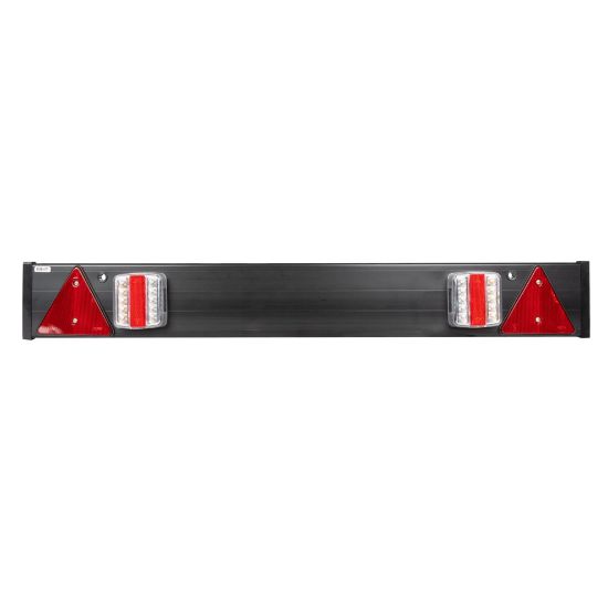 Imagem de BARRA DE SINALIZAAcAO PARA REBOQUE DE 1.100X140MM COM 2 FAROLINS LED, 2 TRIA‚NGU