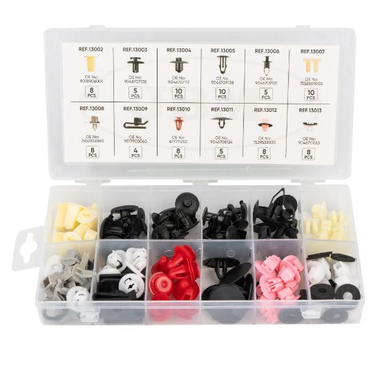 Imagem de SORTIMENTO DE CLIPS PARA LEXUS / TOYOTA 89 PCS