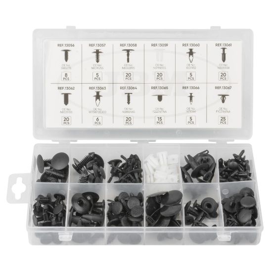 Imagem de SORTIMENTO DE CLIPS PARA FORD 169 PCS