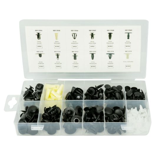 Imagem de SORTIMENTO DE CLIPS PARA MAZDA 190PCS