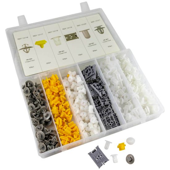 Imagem de SORTIMENTO DE CLIPS PARA  RENAULT 300 PCS