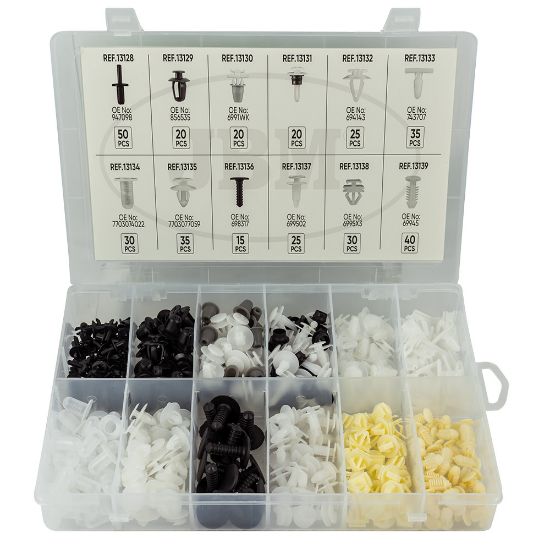 Imagem de SORTIMENTO DE CLIPS PARA PEUGOT / CITROEN 345 PCS