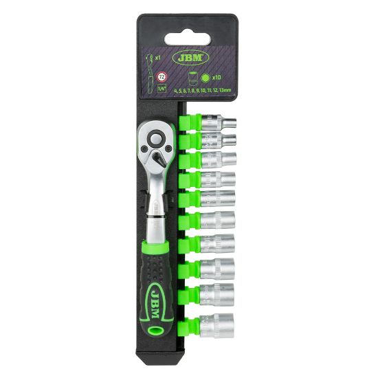 Imagem de ROQUETE 72 DENTES COM CHAVES DE 12 CANTOS 1/4