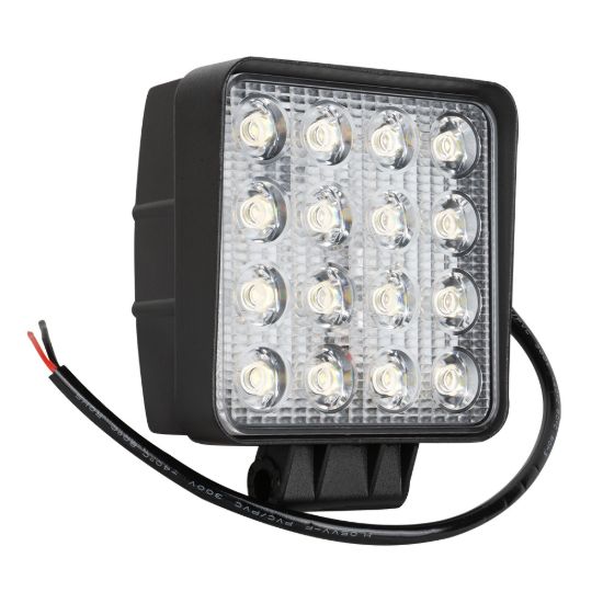 Imagem de FOCO DE TRABALHO COM 16 LEDS 48W QUADRADO DE LUZ DISPERSA