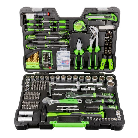 Imagem de CAIXA DE FERRAMENTAS DE 303 PEAcAS COM CHAVES HEXAGONAIS