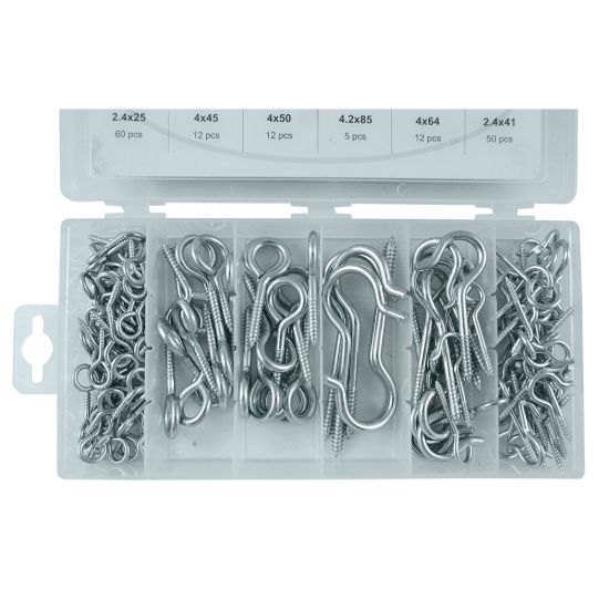 Imagem de ESTOJO DE PARAFUSOS DE GANCHO