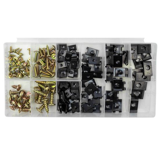 Imagem de ESTOJO DE PARAFUSOS E PORCAS TIPO U