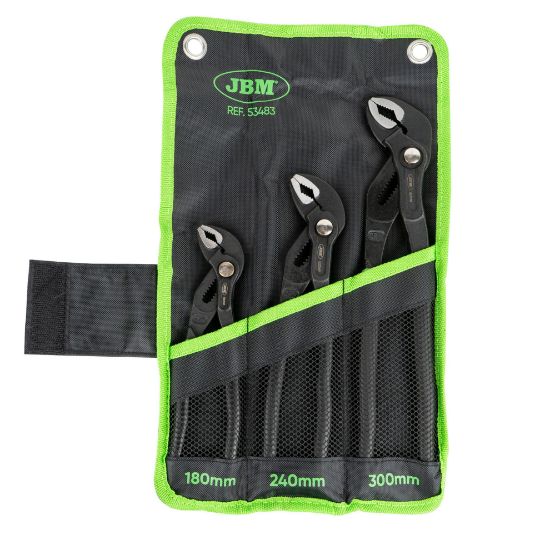 Imagem de JOGO DE 3 ALICATES AJUSTAVEIS