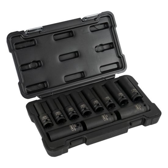 Imagem de JOGO DE 11 PCS. CABEAcA ALTA DE CHOQUE DE 12 LADOS 1/2