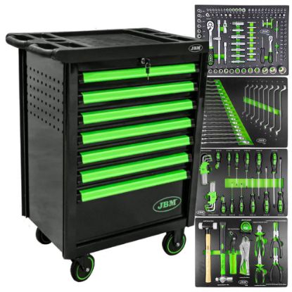 Imagem de CARRO DE 7 GAVETAS -  VERDE