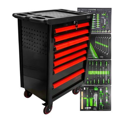 Imagem de CARRO DE 7 GAVETAS -  VERMELHO