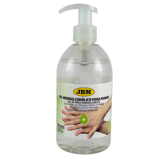 Imagem de GEL DE MAOS HIDROALCOALICO 500ML