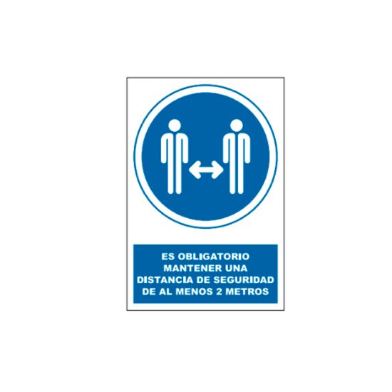 Imagem de OBRIGATARIO - MANTENHA A DISTA‚NCIA SEGURA