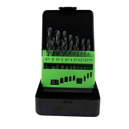 Imagem de KIT DE BROCAS HSS 4241, 1-10 MM, PRETO.