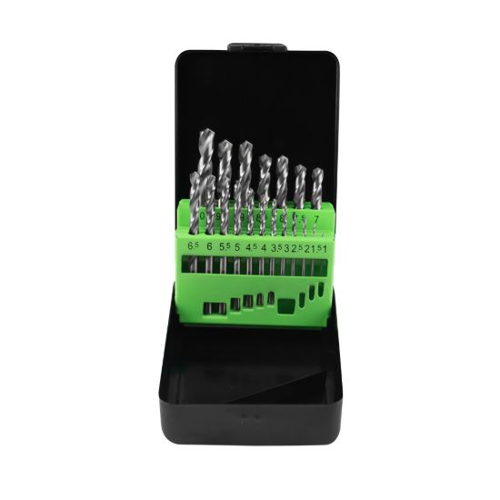 Imagem de KIT DE BROCAS ESPIRAIS HSS 4341, 1-10 MM