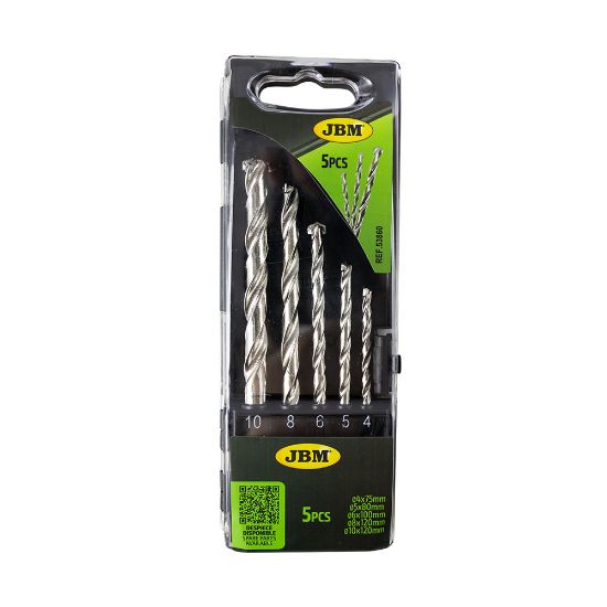 Imagem de KIT DE BROCAS PARA CONCRETO 4-10 MM