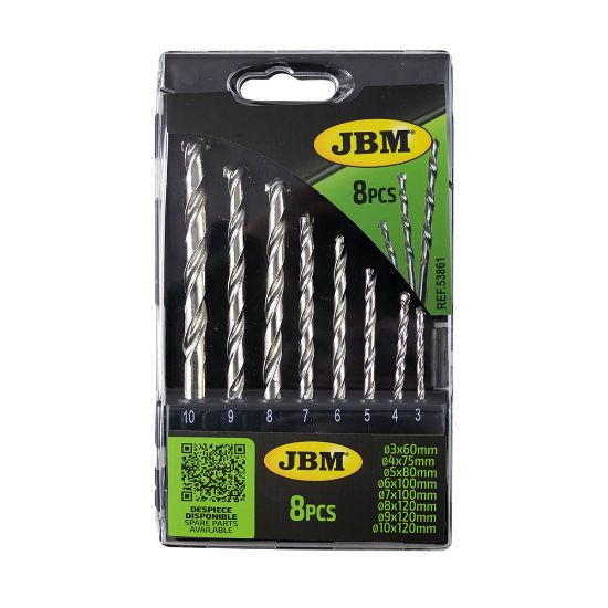 Imagem de KIT DE BROCAS PARA CONCRETO 3-10 MM