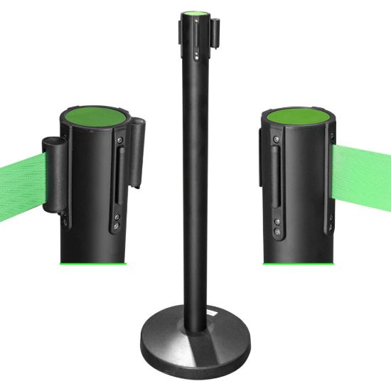 Imagem de POSTE DE SEPARAAcAO COM FITA RETRACTIL