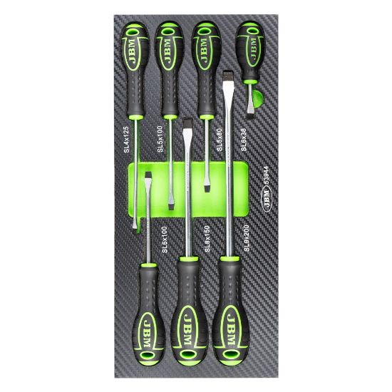 Imagem de JOGO DE 7 CHAVES FENDA COM MADULO DE CARBONO EVA