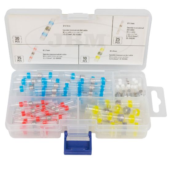 Imagem de CONJUNTO DE MANGAS DE SOLDA TERMOENCOLHAVEIS 100PCS