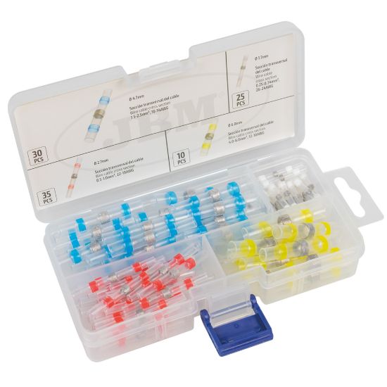 Imagem de CONJUNTO DE MANGAS DE SOLDA TERMOENCOLHAVEIS 100PCS