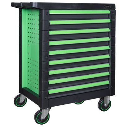 Imagem de CARRO DE 9 GAVETAS IGUAIS - VERDE