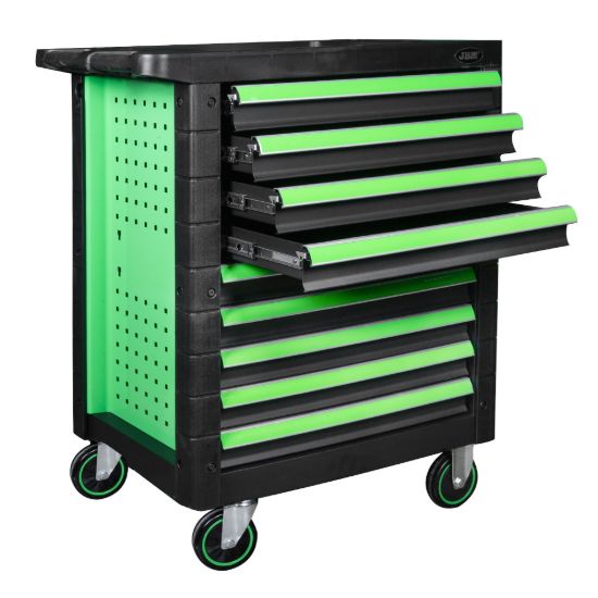 Imagem de CARRO DE 9 GAVETAS IGUAIS - VERDE
