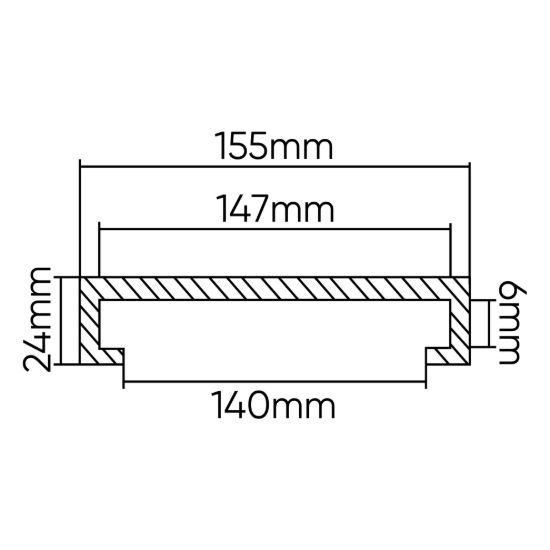 Imagem de TAMPAO DE BORRACHA PARA ELEVADOR ISTOBAL/VELYEN 155MM