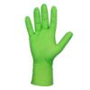 Imagem de GUANTES VERDES DESECHABLES DE NITRILO T:L 7,0MIL (100 UDS.)  TEXTURA DIAMANTE