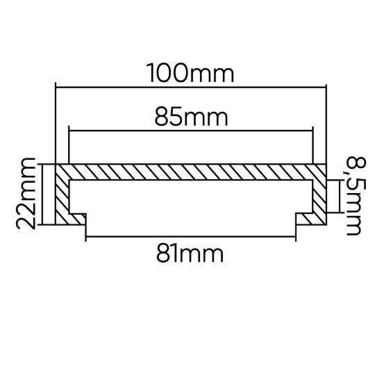 Imagem de TACO DE GOMA PARA ELEVADOR RAVAGLIOLI/SIRIO/SPACE 100MM