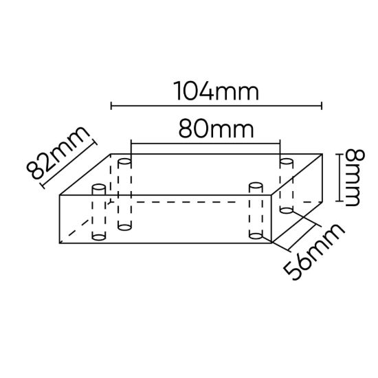 Imagem de TACO DE GOMA PARA ELEVADOR ROTARY 104X82MM