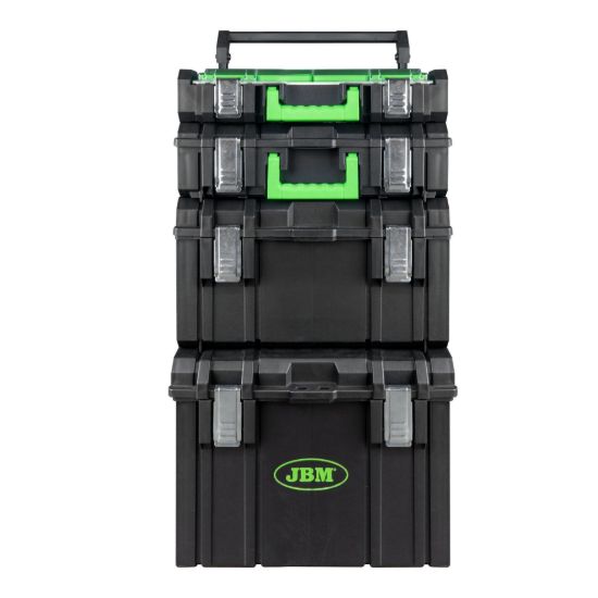 Imagem de CARRO MODULAR CON 4 CAJAS APILABLES