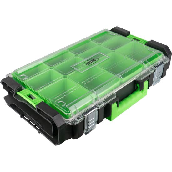 Imagem de CAJA PARA HERRAMIENTAS APILABLE CON 12 COMPARTIMENTOS