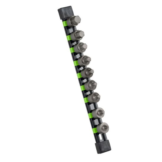 Imagem de SET DE PUNTAS HEXAGONALES CORTAS 3/8" 9 PCS