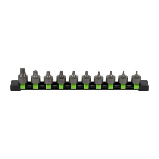 Imagem de SET DE PUNTAS TORX CORTAS 3/8" 10 PCS