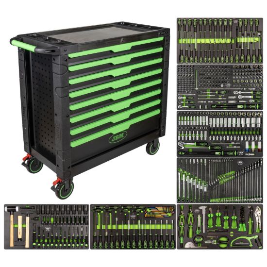 Imagem de CARRO DE HERRAMIENTAS XL CON 8 CAJONES  -ARMADO (468 PIEZAS)
