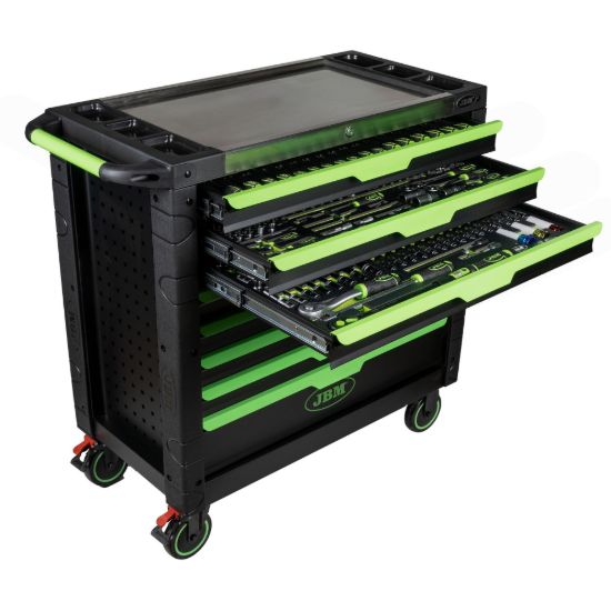 Imagem de CARRO DE HERRAMIENTAS XL CON 8 CAJONES  -ARMADO (468 PIEZAS)