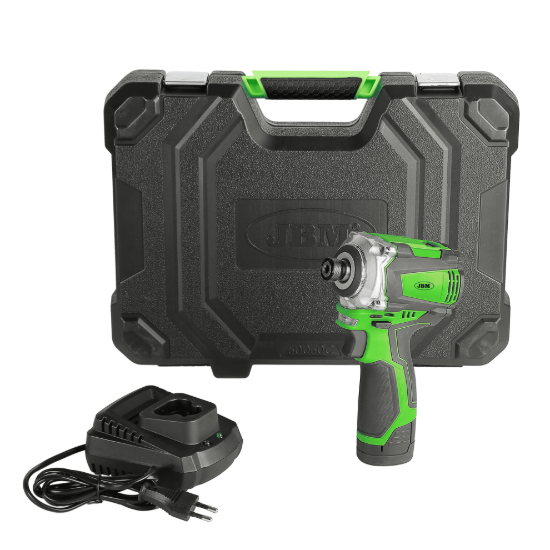 Imagem de ATORNILLADOR DE IMPACTO BRUSHLESS A BATERÍA 1/4" 150NM CON MALETÍN