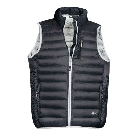 Imagem de CHALECO GRIS-NEGRO T.M