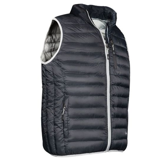 Imagem de CHALECO GRIS-NEGRO T.M
