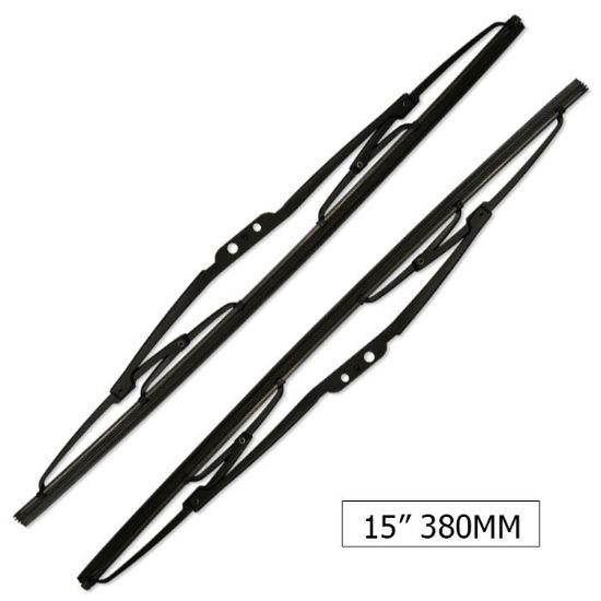 Imagem de ESCOVA LIMPA VIDROS DUPLA 15 380MM