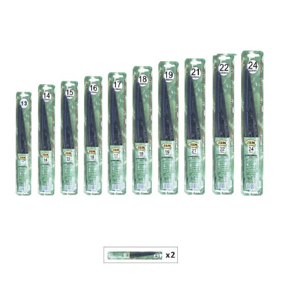 Imagem de ESCOVA LIMPA VIDROS DUPLA 16 410MM