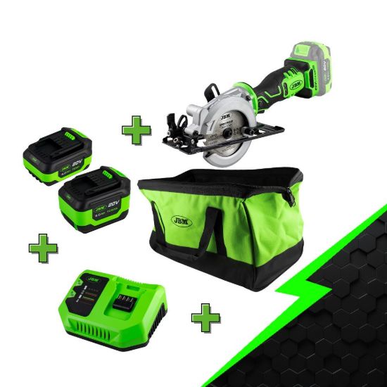 Imagem de PROMO ELÉCTRICA CON MINI SIERRA + BATERÍA 4.0AH + BATERÍA 6.0AH + CARGADOR 20V + MOCHILA