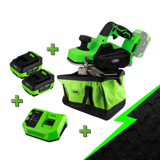 Imagem de PROMO ELECTR: CEPILLO A BATERÍA 60020 + X2 60013 + 60016 + 53782