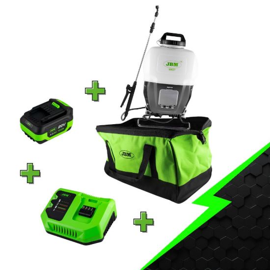 Imagem de PROMO ELECTR: PULVERIZADOR DE MOCHILA 15L 60027 + 60013 + 60016 + 53782