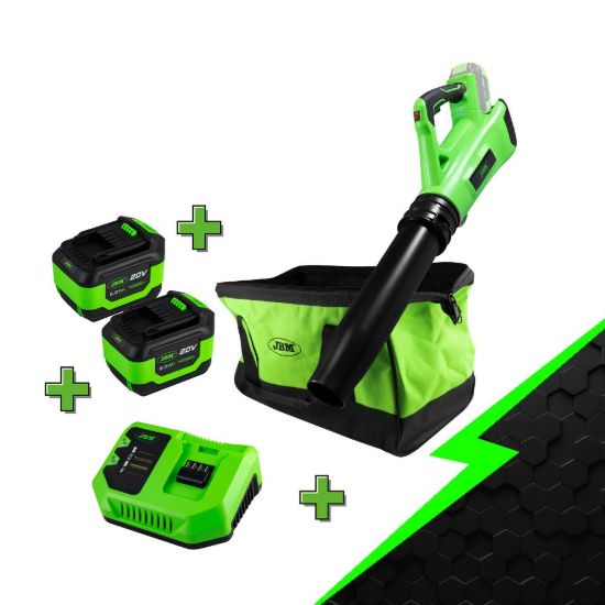Imagem de PROMO ELECTR: SOPLADOR A BATERÍA 60030 + X2 60015 + 60016 + 53782